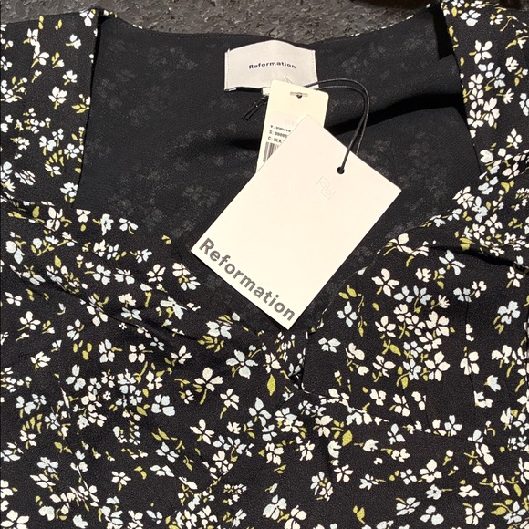 Reformation Black Floral Maxi Dress - Picture 7 of 7